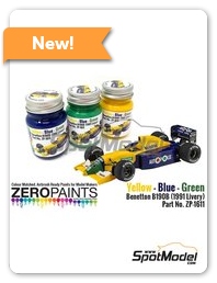 spotmodel paints newsletters 1611 zp benetton b190b